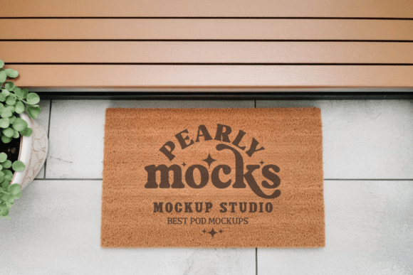 Doormat Mockup 35: Showcase Designs with Style
