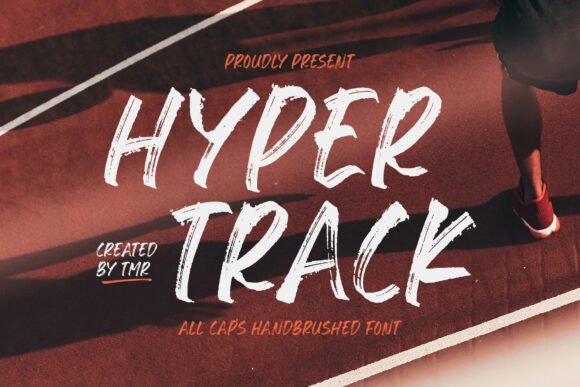 Hyper Track: The Bold Typeface That Captures Motion and Energy