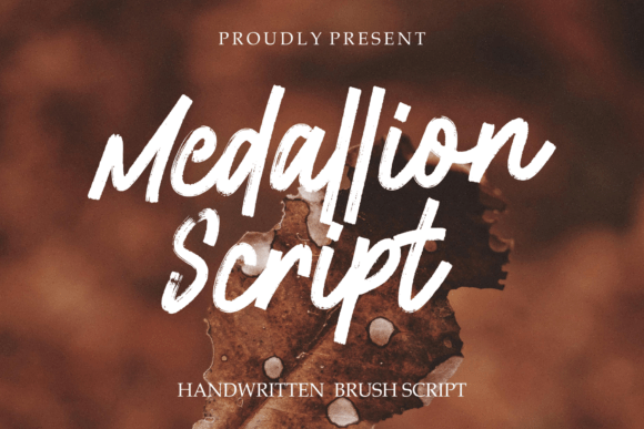 Medallion Script: Elevating Design with Bold Handwritten Typography