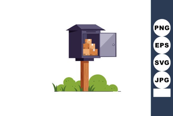 Outdoor Parcel Locker with Open Door: A Practical Solution for Secure Package Delivery