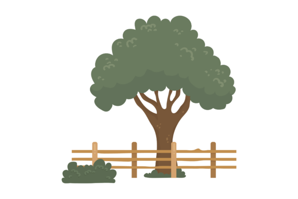 Peaceful Tree Scene: A Natural Visual Asset for Creative and Professional Use