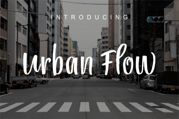 Urban Flow: A Strategic Typography Choice for Modern Design Projects