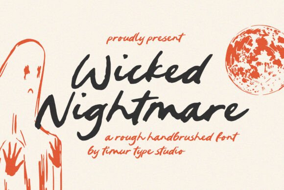 Wicked Nightmare: The Bold Typeface That Adds Edge to Your Designs